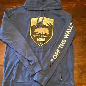 Blue Vans Hoodie Adult size medium